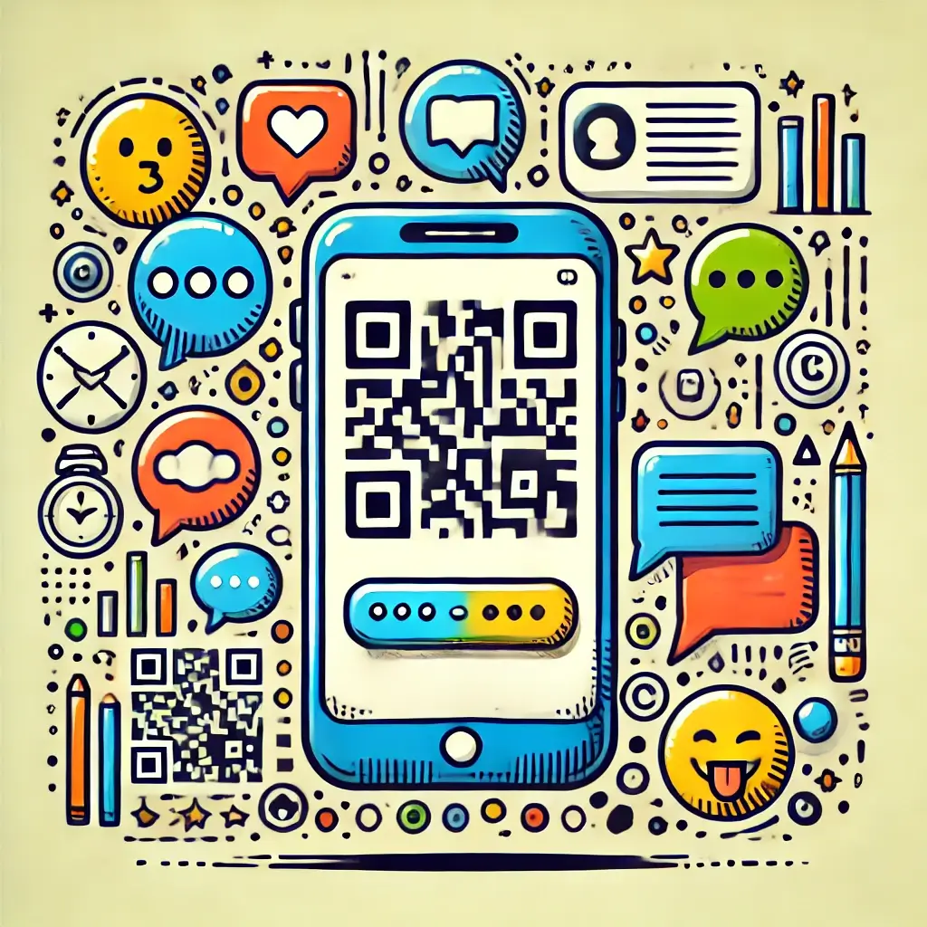 QR Code for Instant Messaging