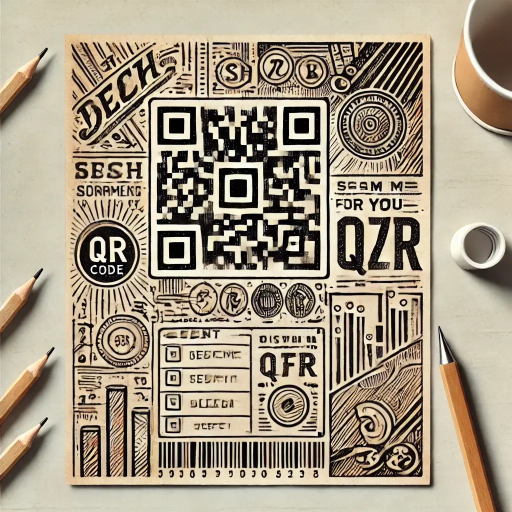 QR Code on Brochures