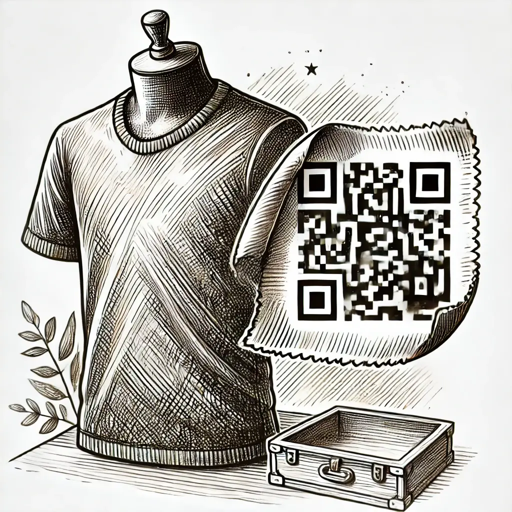 QR Code on Clothing