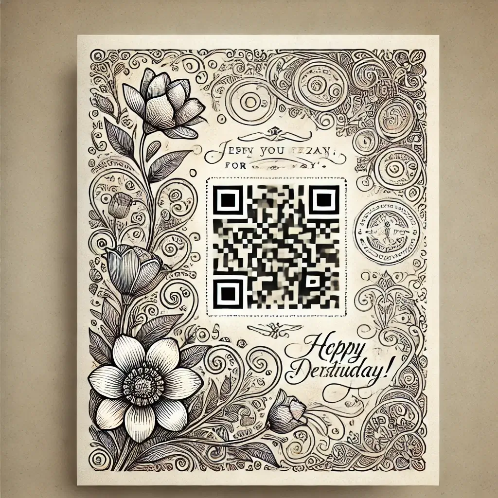 QR Code on Greeting Cards