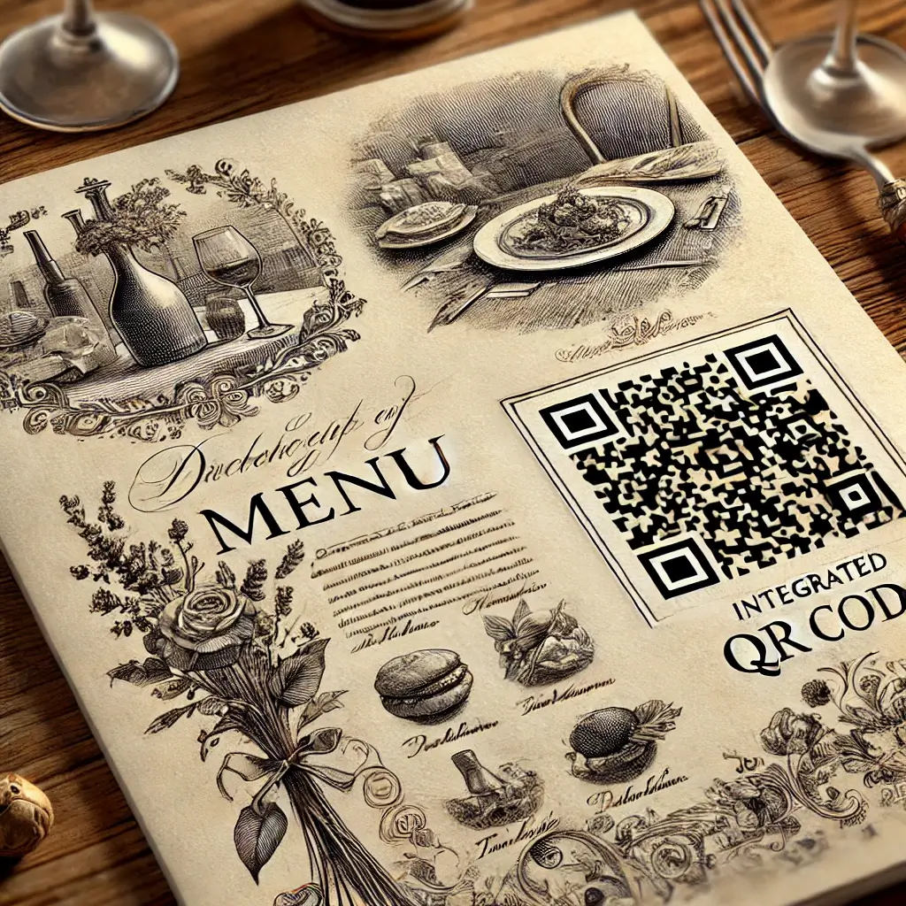 QR Code on Menus