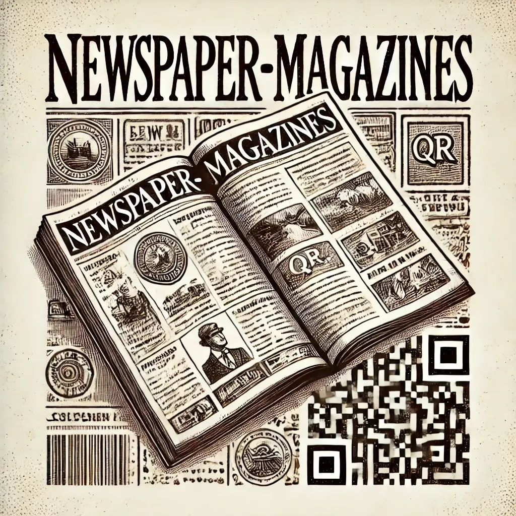 QR Code on Newspapers