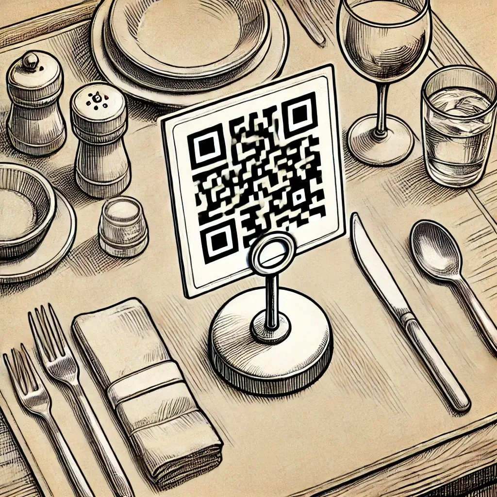 QR Code on Restaurants