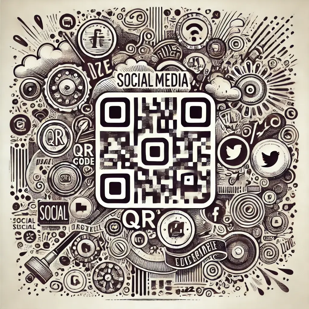 QR Code on Social Media