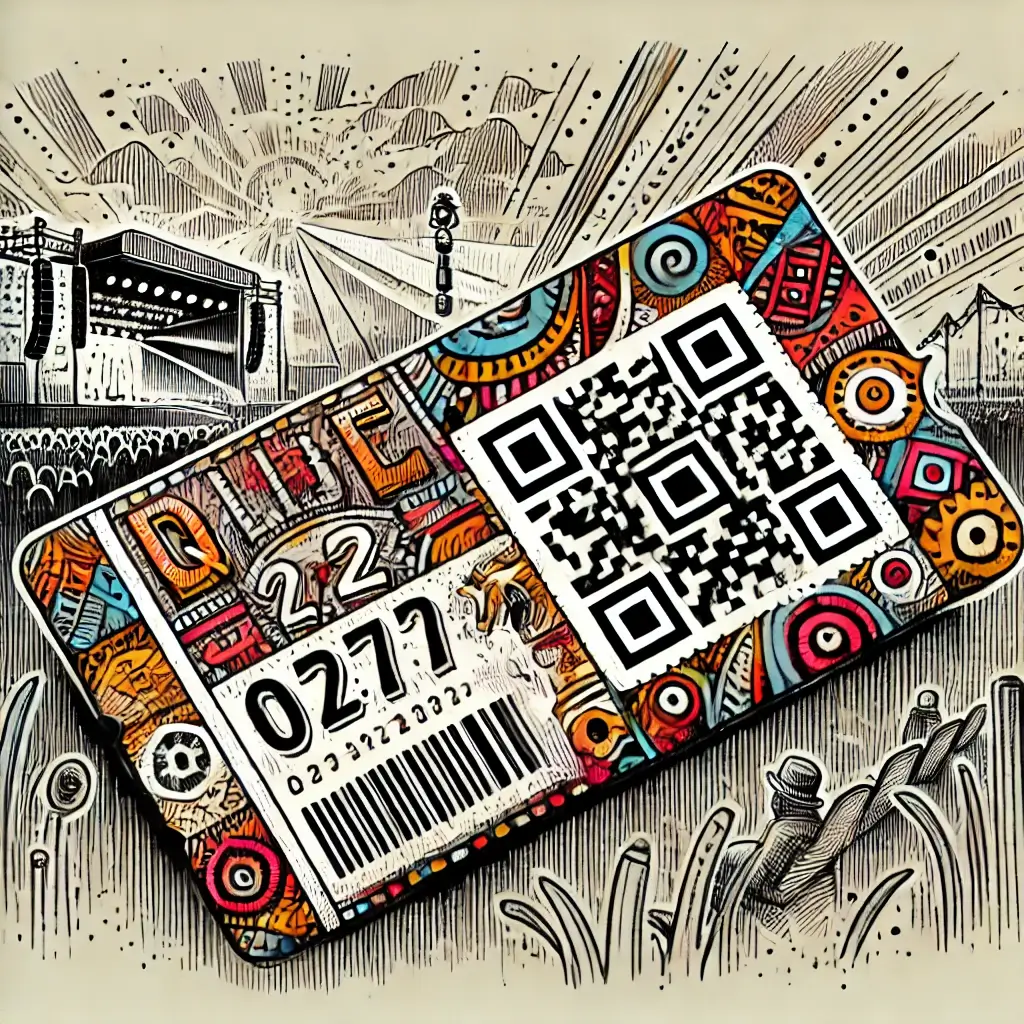 QR Code on Tickets