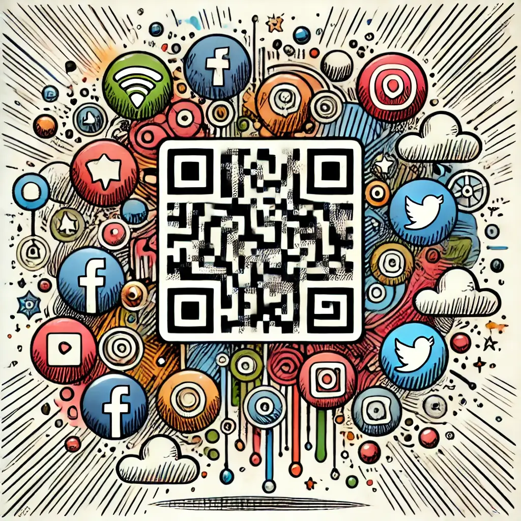 Social Media QR Code